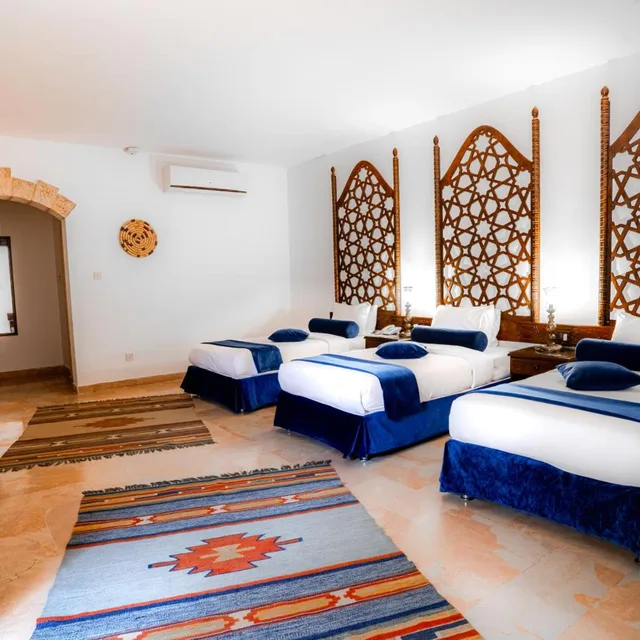 غرفة قياسية ثلاثية، Old Village Resort Petra 10/10