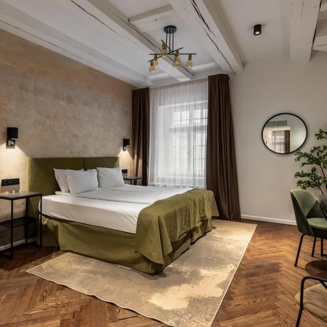 جناح جونيور بسرير كينج، Konventa Seta Hotel Keystone Collection 1/9