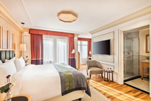 غرفة بريميوم بسرير كينج، Hotel Fluela Davos 3/7