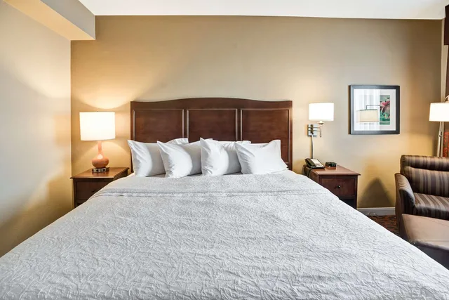 جناح بسرير كينج بغرفة نوم واحدة مع أريكة، Hampton Inn Baltimore - Glen Burnie 2/4