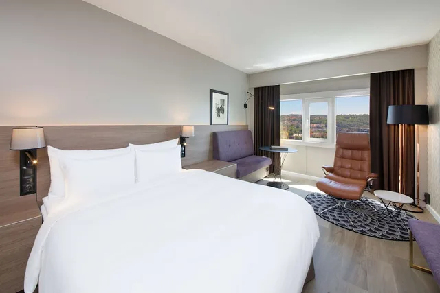 غرفة سوبيريور بسرير كوين بإطلالة على المدينة، Radisson Blu Plaza Hotel Oslo 3/9
