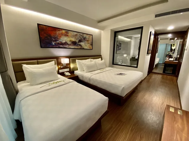 غرفة سوبيريور ثلاثية بسرير كوين وسرير فردي، Edoya Hotel Ben Thanh 2/10