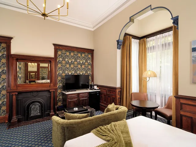 غرفة سيغنتشر بسرير كوين، Pendray Inn and Tea House 3/5