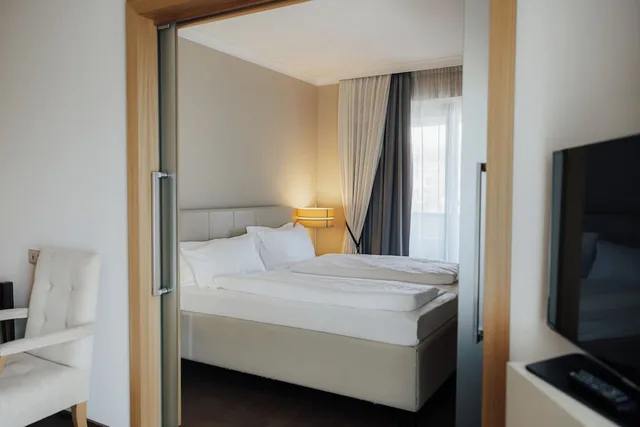 جناح جونيور بسرير كينج بشرفة مع أريكة، Steigenberger Hotel And Spa Krems 1/2