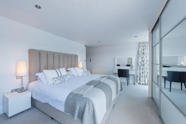غرفة تنفيذية بسرير كينج، The Old Quay House Hotel 3/10