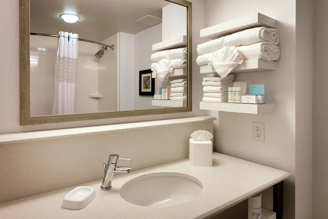 Study, King Bed, Sofa، Hampton Inn Salt Lake City-Downtown 3/3