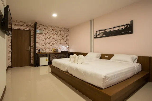 غرفة قياسية بسريرين منفصلين، Ichapter Hotel Suvarnabhumi 3/4