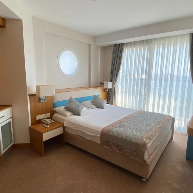 جناح بإطلالة على الجبل، Marpessa Blue Beach Hotel 3/6