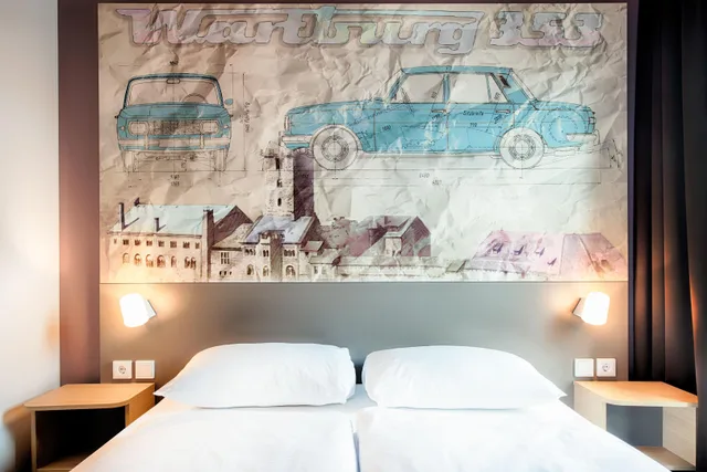 غرفة قياسية بسرير مزدوج، B&B Hotel Eisenach 1/1