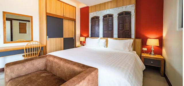 غرفة سوبيريور بسرير كينج بمطبخ، Ratana Apart-Hotel at Rassada 9/10