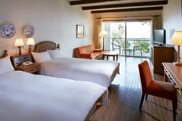 غرفة قياسية بسريرين منفصلين، Miyako Resort Shima Bayside Terrace Ex Prime Resort Kashikojima 1/1