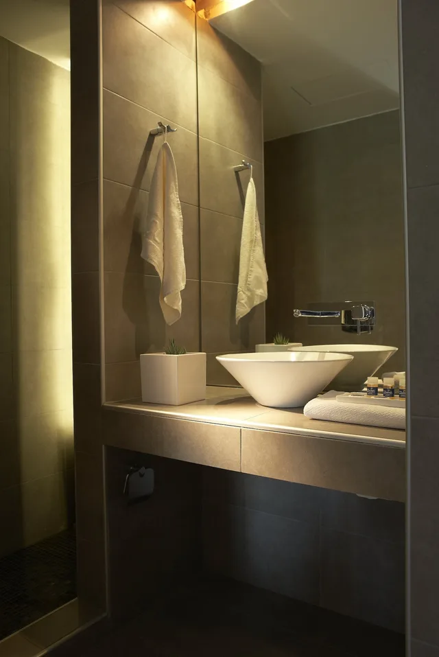 غرفة عائلية بسريرين مزدوجين بإطلالة على الحديقة، Kamari Beach Hotel 6/9