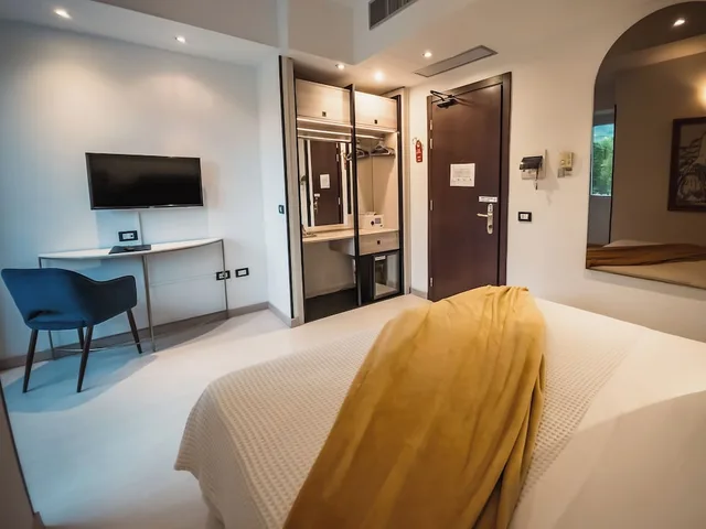 غرفة كومفورت مفردة بسريرين منفصلين، Art Hotel Milano 8/10