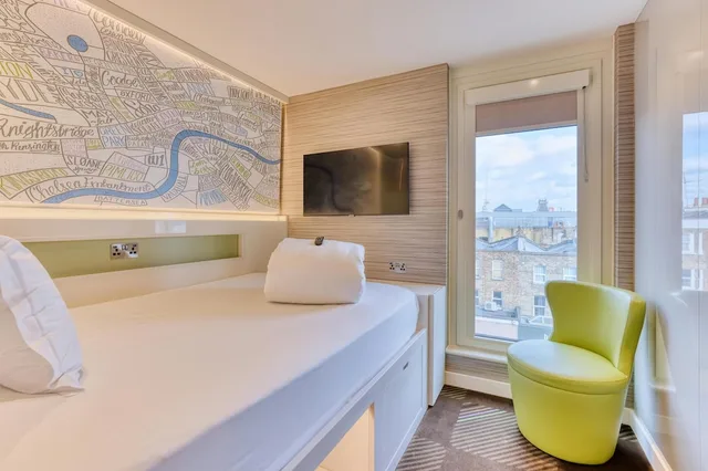 غرفة قياسية بسرير مزدوج، Hub by Premier Inn London Camden 2/10