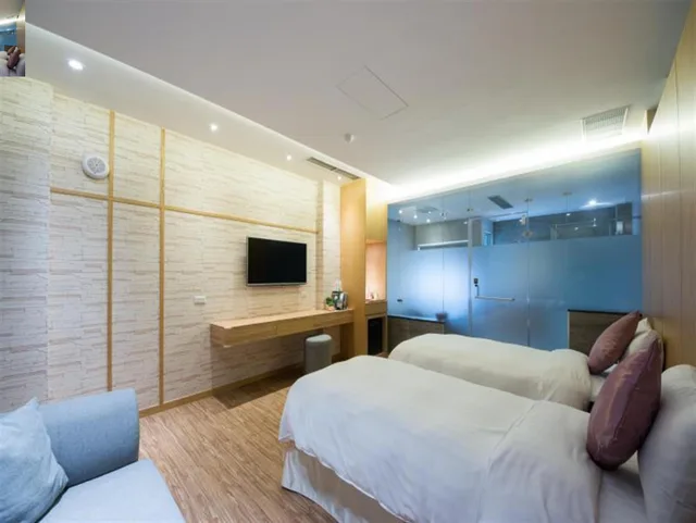 غرفة قياسية بسريرين منفصلين، Garden Hot-spring Hotel 1/2