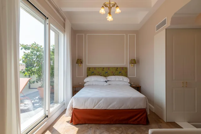 جناح جونيور بسرير كوين بشرفة مع أريكة بمنطقة جلوس في طابق مرتفع، Best Western Hotel Rivoli 1/3