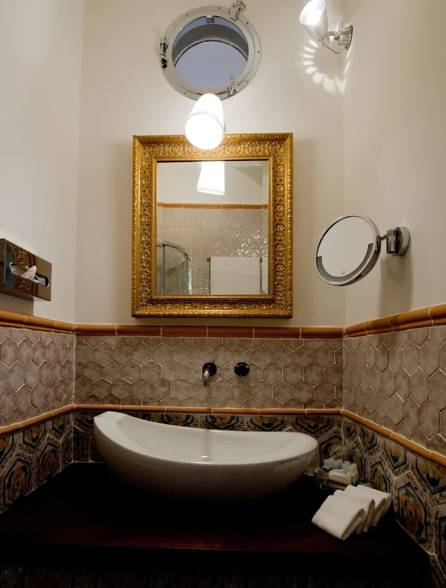 غرفة عائلية بسرير كوين وسريرين منفصلين، Hotel Botanico San Lazzaro 5/5