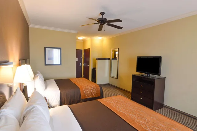 غرفة بسريرين كوين، Comfort Inn and Suites Fort Worth Fossil Creek 4/5