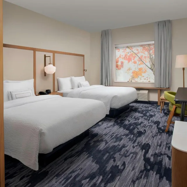 غرفة بسريرين كوين، Fairfield Inn & Suites By Marriott New Orleans Metairie 7/16