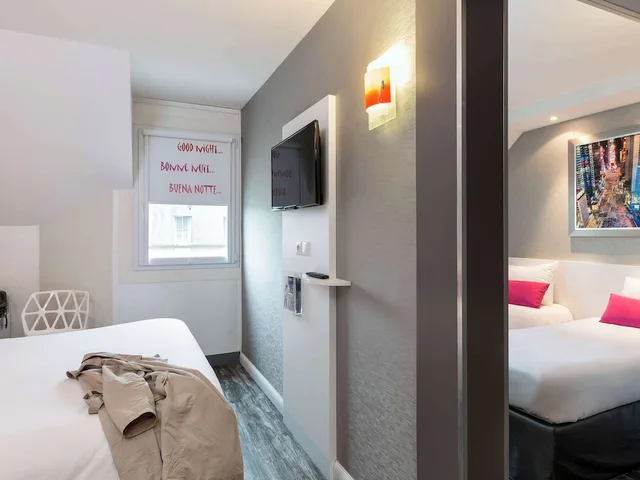 جناح بسرير مزدوج وسريرين منفصلين، ibis Styles Blois Centre Gare 5/5