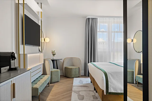 غرفة كومفورت مفردة بسرير مزدوج، Leonardo Hotel Mainz 2/4
