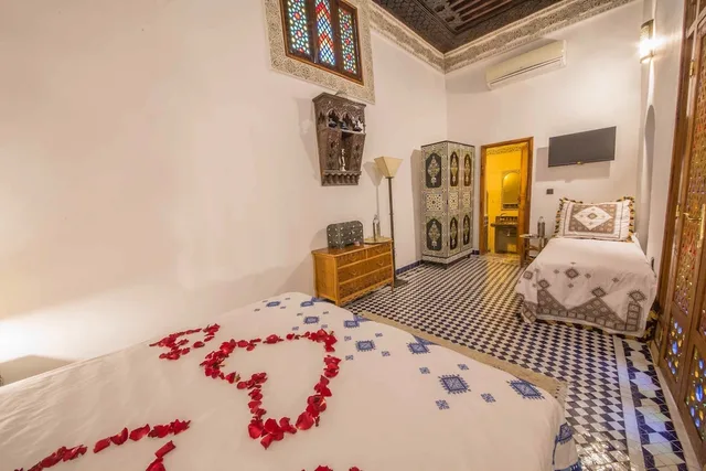 Suite, 1 Double and 1 Single Bed, Riad Ouliya 3/3