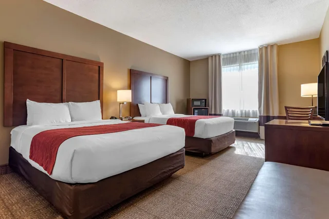غرفة بسريرين كوين، Comfort Inn Amite City 3/8