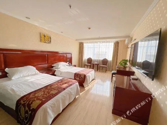 غرفة سوبيريور بسريرين منفصلين، GreenTree Inn LianYunGang Xinpu District East JieFang Road Wanda Square Hotel 2/2