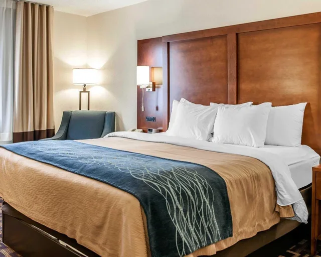Upgrade, Business, Suite, King Bed, Sofa، Comfort Inn Marion 2/6