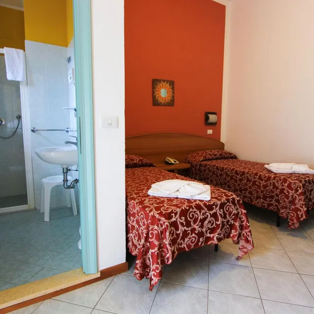 غرفة بسرير مزدوج أو سريرين منفصلين بشرفة، Hotel Bahama 9/10