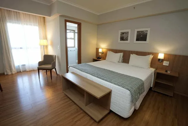 غرفة بسرير كوين، Matiz Vilaboim Ribeirao Preto 1/3