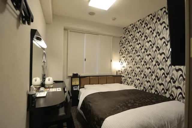 غرفة قياسية بسرير مزدوج، APA Hotel Nishimaizuru-Ekimae 1/1