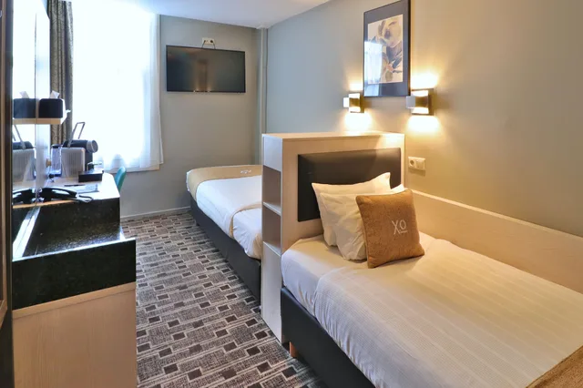 غرفة اقتصادية بسريرين منفصلين، XO Hotels City Centre 3/7