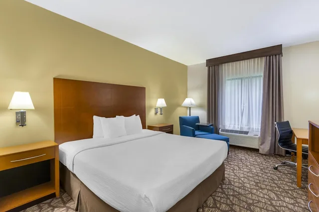 غرفة قياسية بسرير كينج بحوض استحمام لذوي الإعاقة، Best Western Plus Richmond Hill Inn 3/8