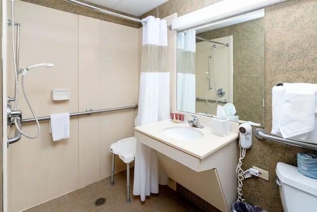 جناح بسرير كينج مع أريكة لذوي الإعاقة، The Suites Hotel at Waterfront Plaza 6/6