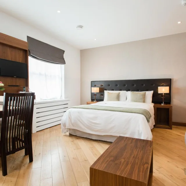استوديو ديلوكس بسرير مزدوج، Presidential Apartments - Kensington 1/10