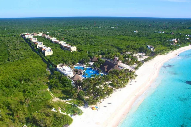 غرفة ديلوكس بسرير مزدوج أو سريرين منفصلين، Catalonia Royal Tulum - Adults only 2/2