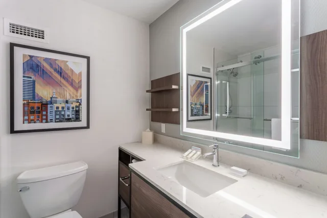 Room, Queen Bed, Bay View، Hilton Garden Inn San Francisco/Oakland Bay Bridge 4/4