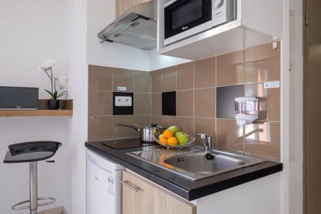 استوديو بسريرين منفصلين، Comfort Aparthotel Antibes Le Maestria 5/6