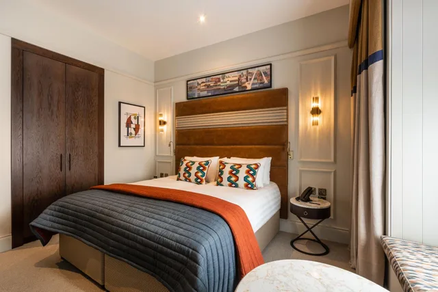 غرفة ديلوكس بسرير مزدوج، The Ebrington Hotel 1/8