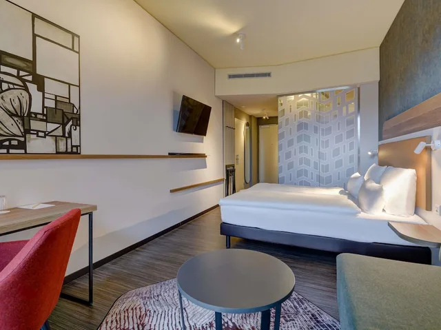 غرفة متصلة سوبيريور بسريرين منفصلين، Mercure Zurich City 3/8