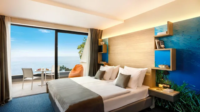 غرفة سوبيريور بإطلالة على البحر بشرفة، Hotel Icici 3/5
