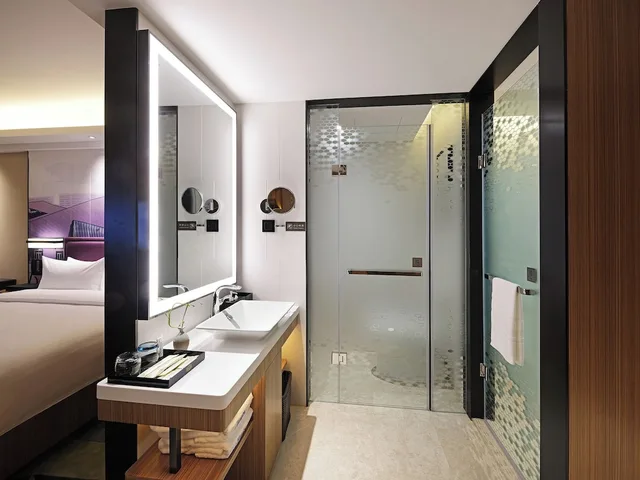 غرفة سوبيريور بسرير مزدوج بإطلالة على المدينة، Hampton by Hilton Changsha South Station 4/5
