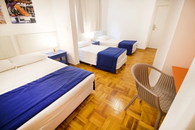 غرفة قياسية رباعية بسرير مزدوج وسريرين منفصلين، Hotel Villa Smart 1/6