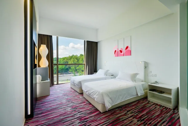 غرفة ديلوكس بسريرين منفصلين، Pegasus Hotel Shah Alam 3/7