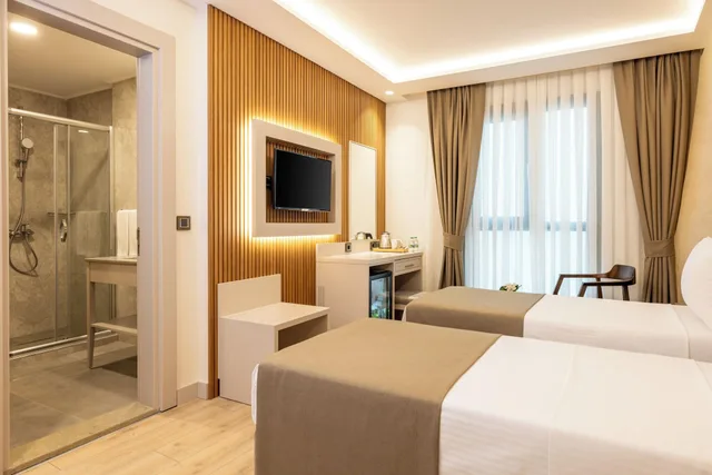 غرفة قياسية بسرير مزدوج أو سريرين منفصلين، CARINA GOLD HOTEL 6/6