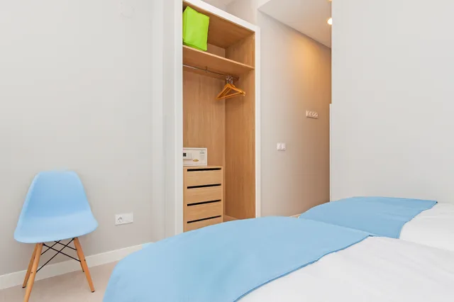 Studio, Double Bed, Kitchen, Blume Cruz Apartamentos 5/10