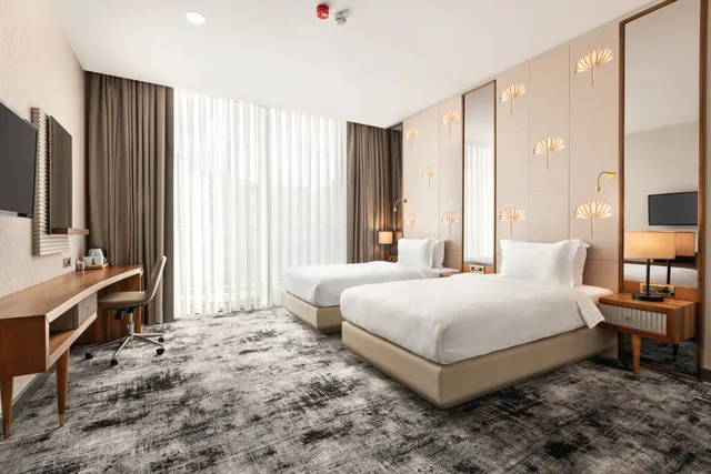 غرفة قياسية بسريرين منفصلين، TRYP BY WYNDHAM ISTANBUL TOPKAPI 4/6