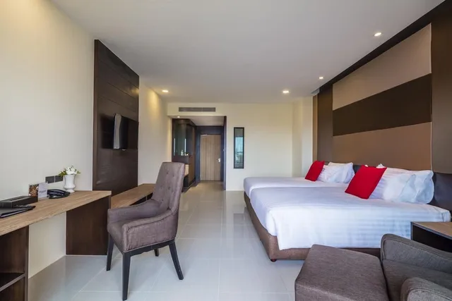غرفة غراند بريميوم بسرير مزدوج أو سريرين منفصلين للمدخنين، Grand Palazzo Hotel 1/3