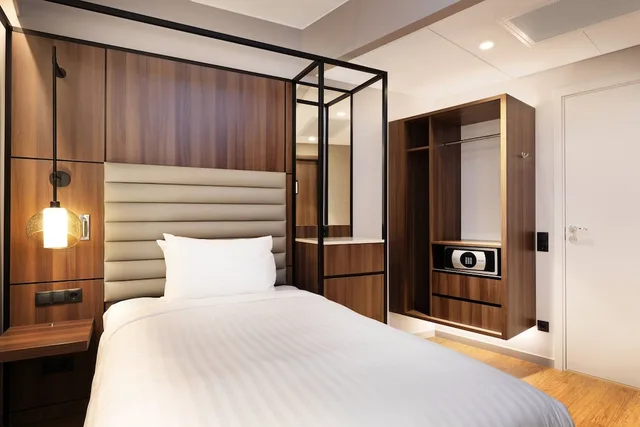 غرفة قياسية بسرير فردي، AC Hotel by Marriott Stockholm Ulriksdal 2/6